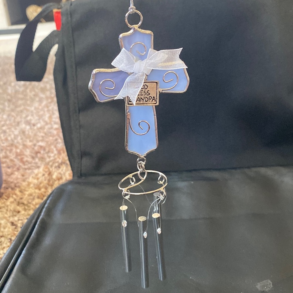 Small god bless grandpa chime